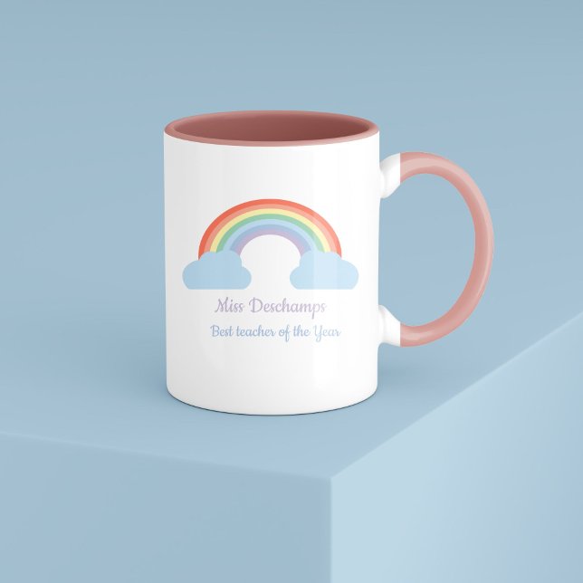 Caneca Pastel Rainbow (Pastel Rainbow Mug)