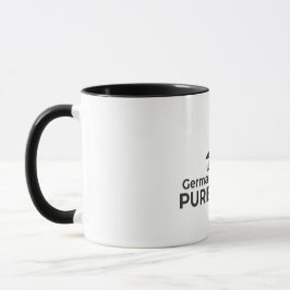 Caneca Pastor Alemão Coração Puro – Presente de Ca
