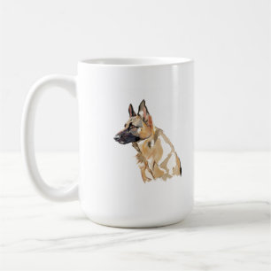 Caneca Pastor Alemão - Xícara de Café da Mamãe de