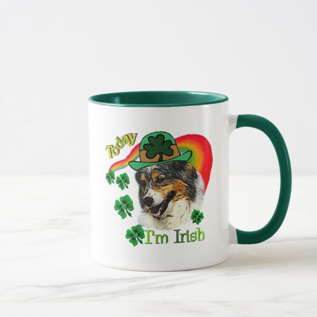 Caneca Pastor australiano St Patricks (Direita)