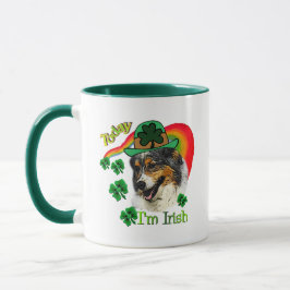 Caneca Pastor australiano St Patricks