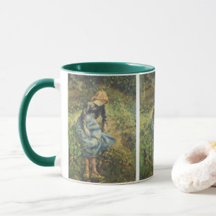 Caneca Pastora por Camille Pissarro, Arte Fina Vintage