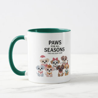 Caneca Patas Para Todas as Estações: A Edição de Feriados