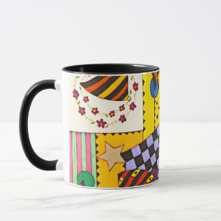 Caneca Patchwork mug