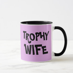 CANECA PATENTE DE CAFÉ MUG DA TROPHY WIFE