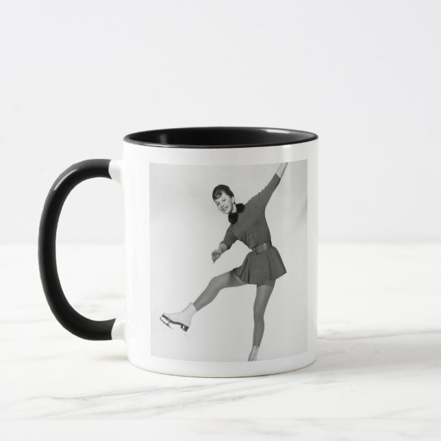 Caneca Patinagem artística da mulher (Esquerda)
