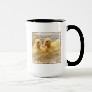 Caneca Patinhos amarelos distorcido das imagens   de