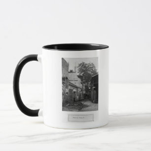 Caneca Pátio na rua Larrey 8, Paris, 1858-78