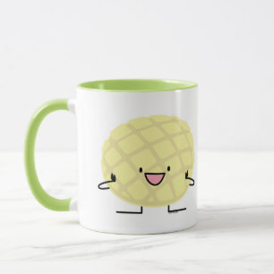 Caneca Patisserie doce do pão do concha japonês da