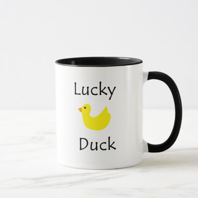 Caneca Pato afortunado (Direita)