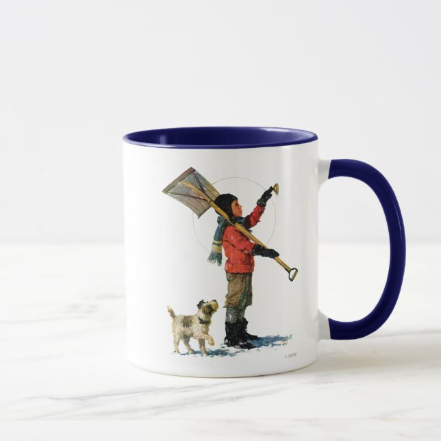 Caneca Pato-colhereiro da neve (Direita)