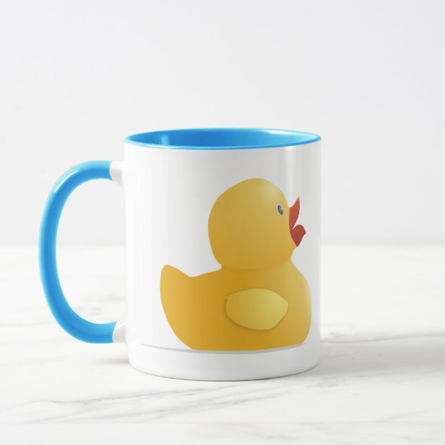 Caneca Pato de Borracha Amarelo (Esquerda)