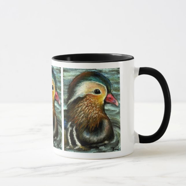 Caneca Pato de mandarino (Direita)