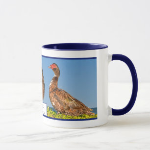 Caneca Pato de Muscovy