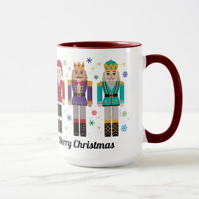 Caneca Pato de Nozes Feriado Natal Mug Soldado de Toy (Direita)