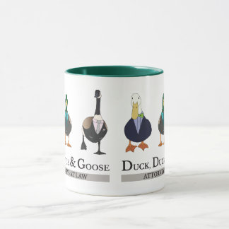 Caneca Pato Engraçado, Pato, Ganso