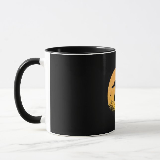 Caneca Pato Fácil Festa de Halloween Mallard Dipper Moon (Esquerda)