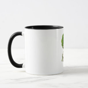 Caneca Pato Fofo com Guarda-chuva de Folha – Primavera Ca