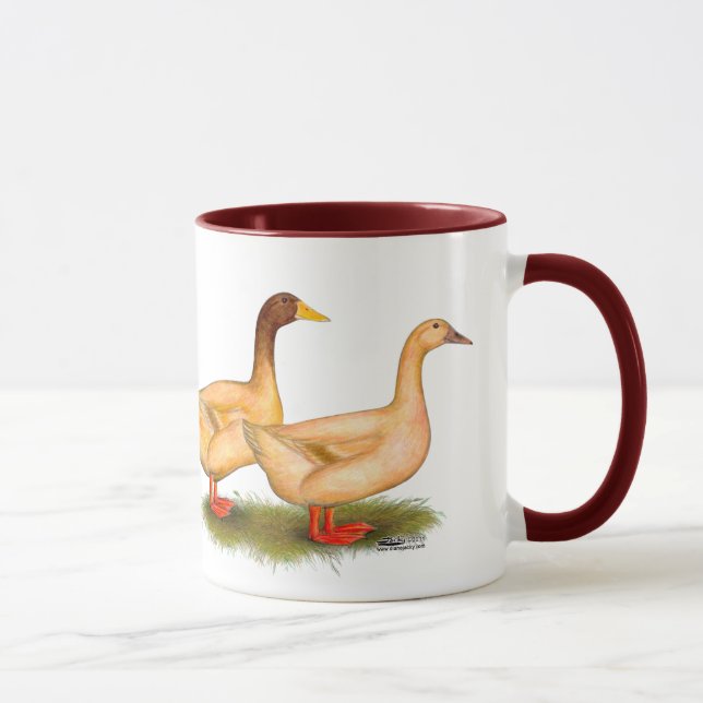 Caneca Patos: Buff Orpington (Direita)