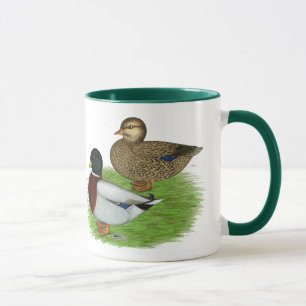 Caneca Patos: Chamadas de Cinza
