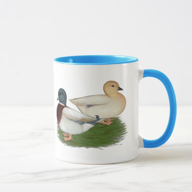 Caneca Patos: Chamadas de Pastel (Direita)