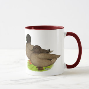 Caneca Patos: Chamadas Khaki