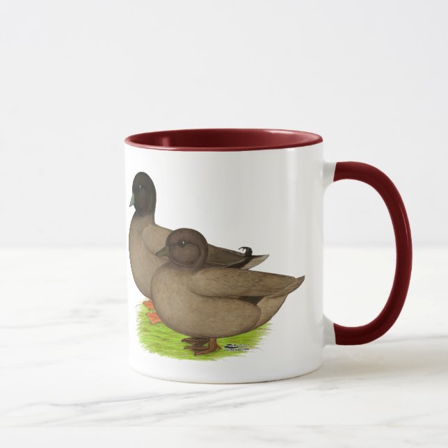 Caneca Patos: Chamadas Khaki (Direita)