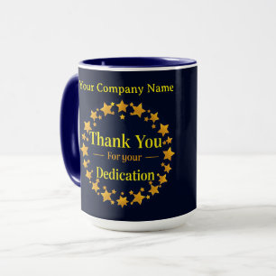Caneca Patrimônio Moderno Obrigado pela Dedicação