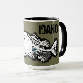CANECA PATRIOT - IDAHO SWALLOWED - UM BASE RUIM