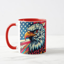 Caneca Patriótica Americana