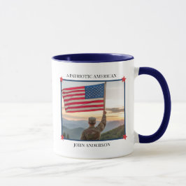 Caneca Patriótica com Foto Personalizada