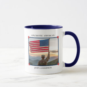 Caneca Patriótica com Foto Personalizada