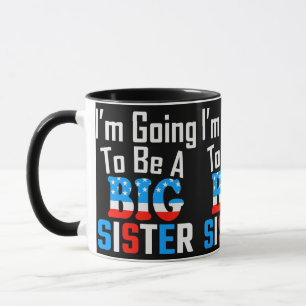 Caneca Patriótico Eu vou ser uma Irmã Grande