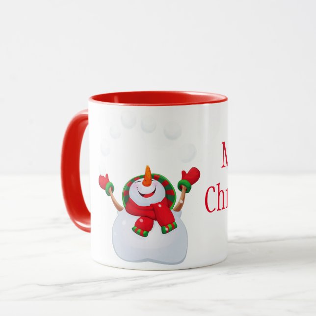 Caneca Pau de Natal (Frente Esquerda)