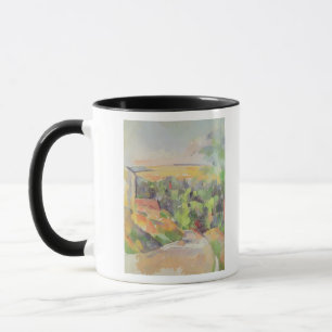 Caneca Paul Cezanne a curvatura na estrada, 1900-06