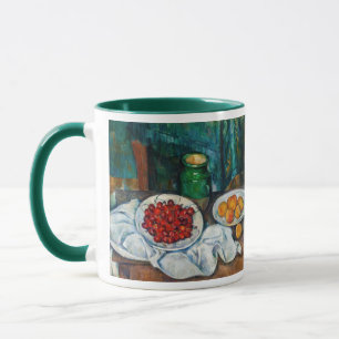 Caneca Paul Cezanne - Natureza Morta com Cerejas e Pêsseg