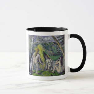 Caneca Paul Cezanne os três Bathers, c.1879-82