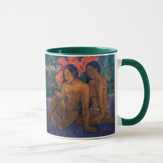Caneca Paul Gauguin - E o Ouro de Seus Corpos (Direita)