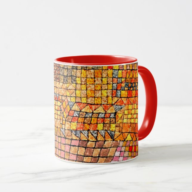 Caneca Paul Klee - Cidade Castelo Kr. (Frente Esquerda)