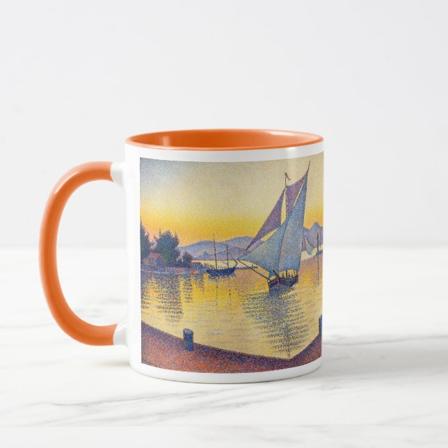 Caneca Paul Signac - A Porta do Sunset, Opus 236 (Esquerda)