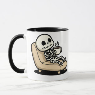 Caneca Pausa para Café – Ceifador Humor Negro Café