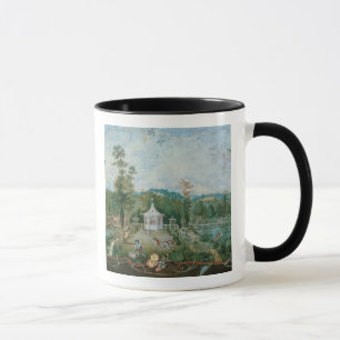 Caneca Pavilhão chinês em um jardim inglês, 18o centur