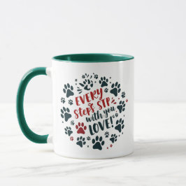 Caneca Paw Imprime Amor