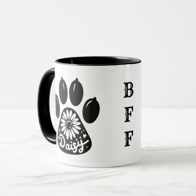 Caneca Pawfect da Daisy (Frente Esquerda)