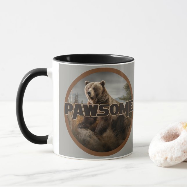 Caneca Pawsome (Com Donut)