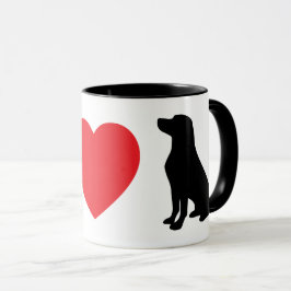Caneca Paz, Amor e Cães