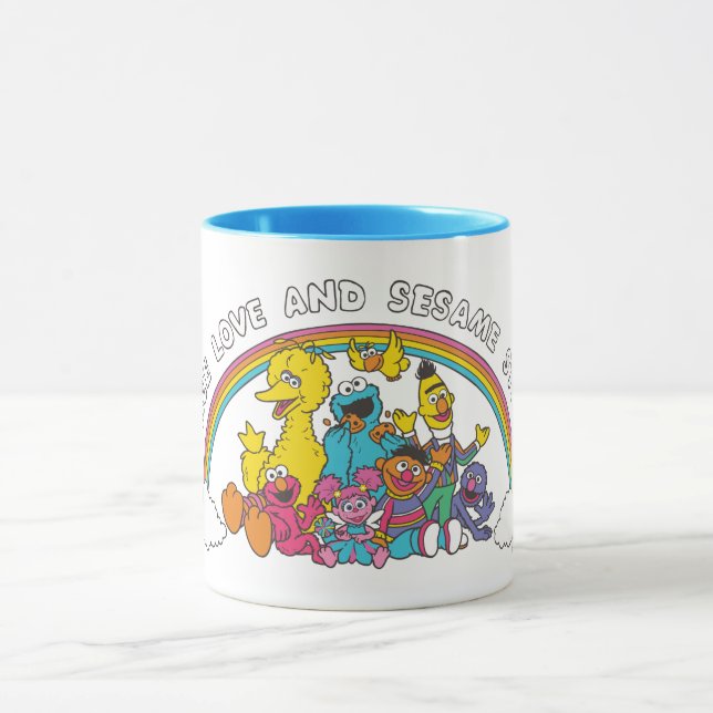 Caneca Paz, Amor e Vila Sésamo (Centro)