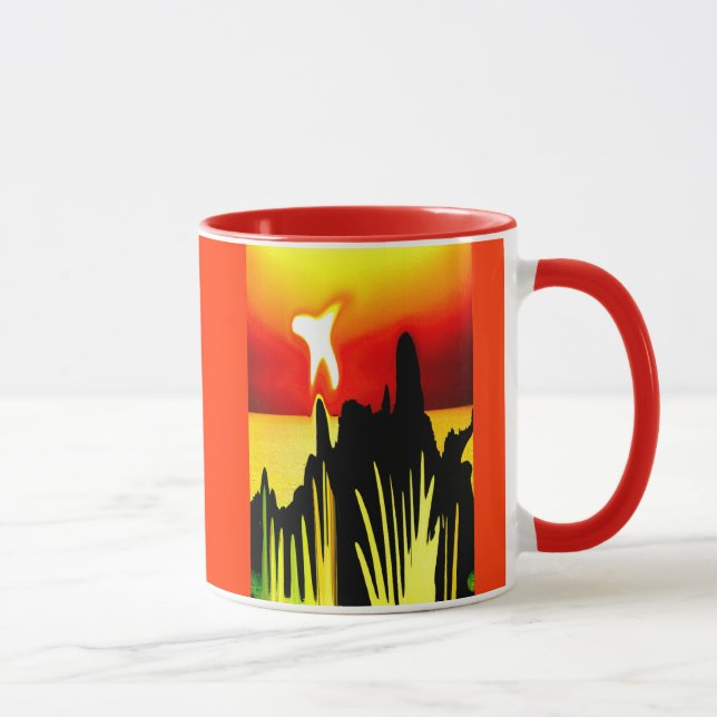 Caneca Paz ao amanhecer (Direita)