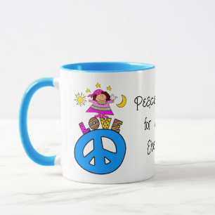 Caneca Paz e Amor