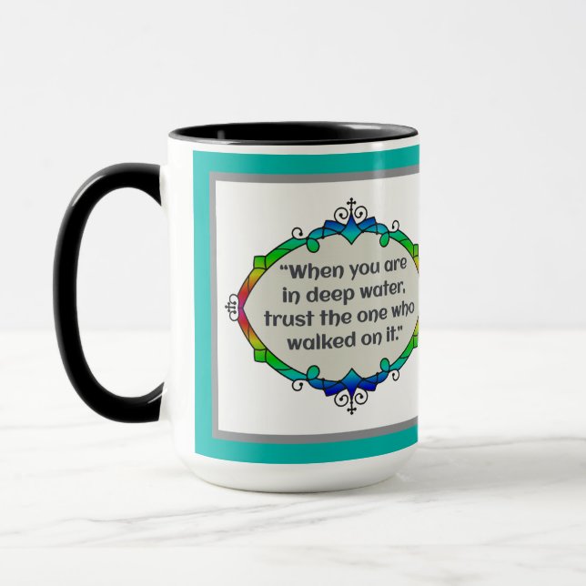 Caneca Paz em águas profundas (Esquerda)
